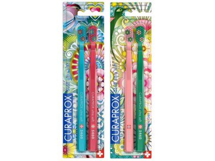 Curaprox CS Ultra Soft 5460 2-pack Wild Garden