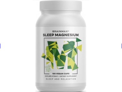 Screenshot 2025 07 09 at 13 31 34 BrainMax Sleep Magnesium® 320 mg 100 kapslí (Hořčík GABA L theanin Vitamín B6 šťáva z višně) Komplex pro zdravý spánek relaxaci a rychlé usínání doplněk stravy BrainMarket velkoobchod