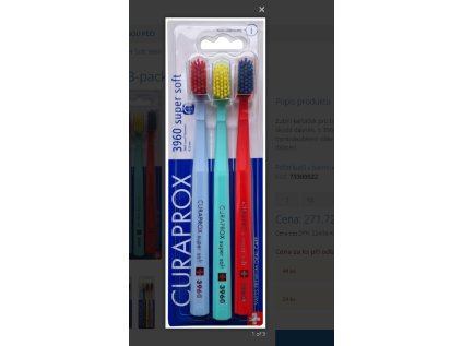 Screenshot 2025 09 19 at 10 53 31 CS Super Soft 3960 3 pack Curaprox B2B portál pro profesionály