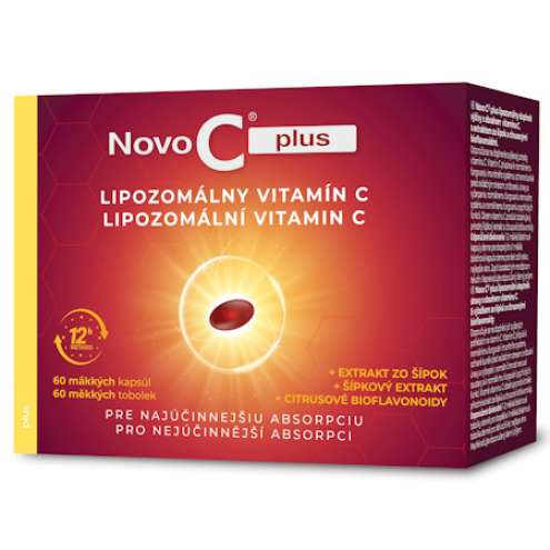NOVO C plus Lipozomální vitamín C 60 cps