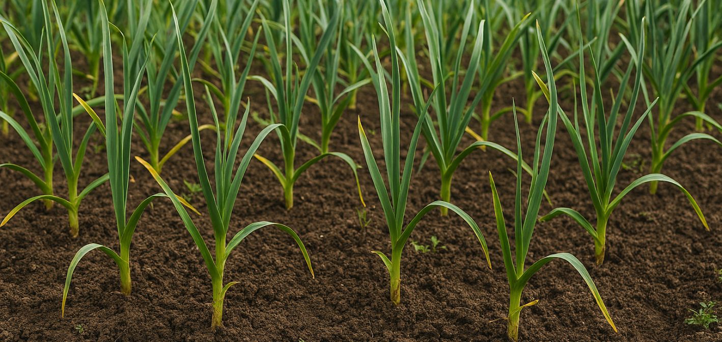 Cesnak - podpora zakoreňovania a rastu koreňového systému