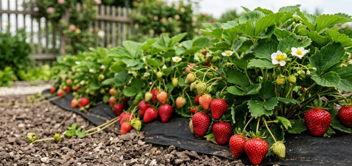 🍓 Ako dosiahnuť zdravé jahody a maximálnu úrodu bez chémie