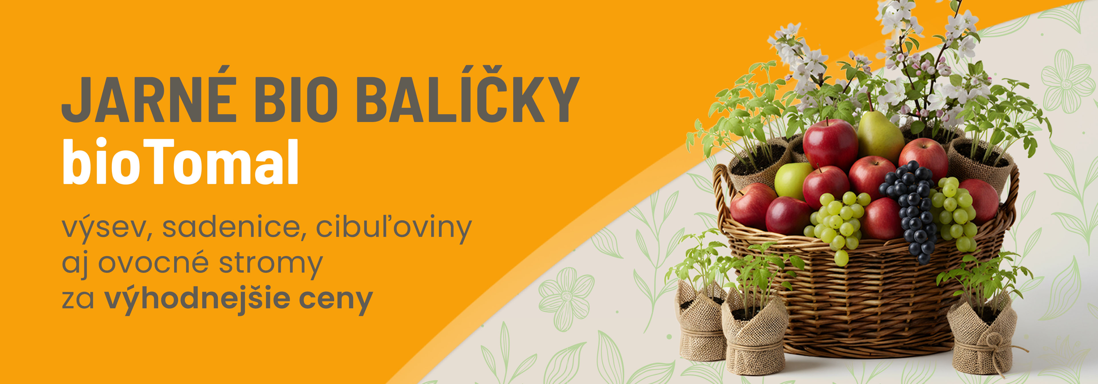 Jarné BIO balíčky