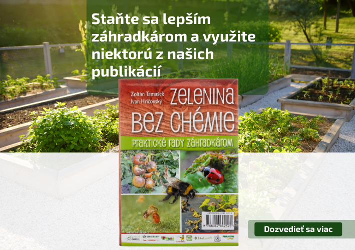 Staňte sa lepším záhradkárom a využite niektorú z našich publikácií