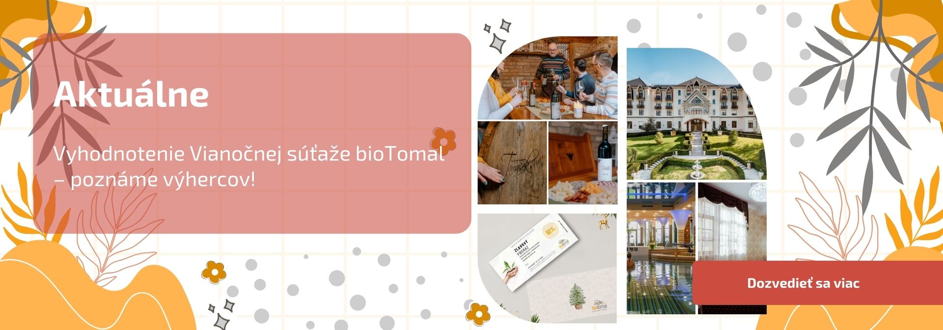 Vyhodnotenie Vianočnej súťaže bioTomal – poznáme výhercov!