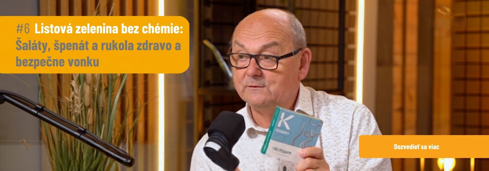 Podcast bioTomal #6: Listová zelenina bez chémie – Šaláty, špenát a rukola zdravo a bezpečne vonku
