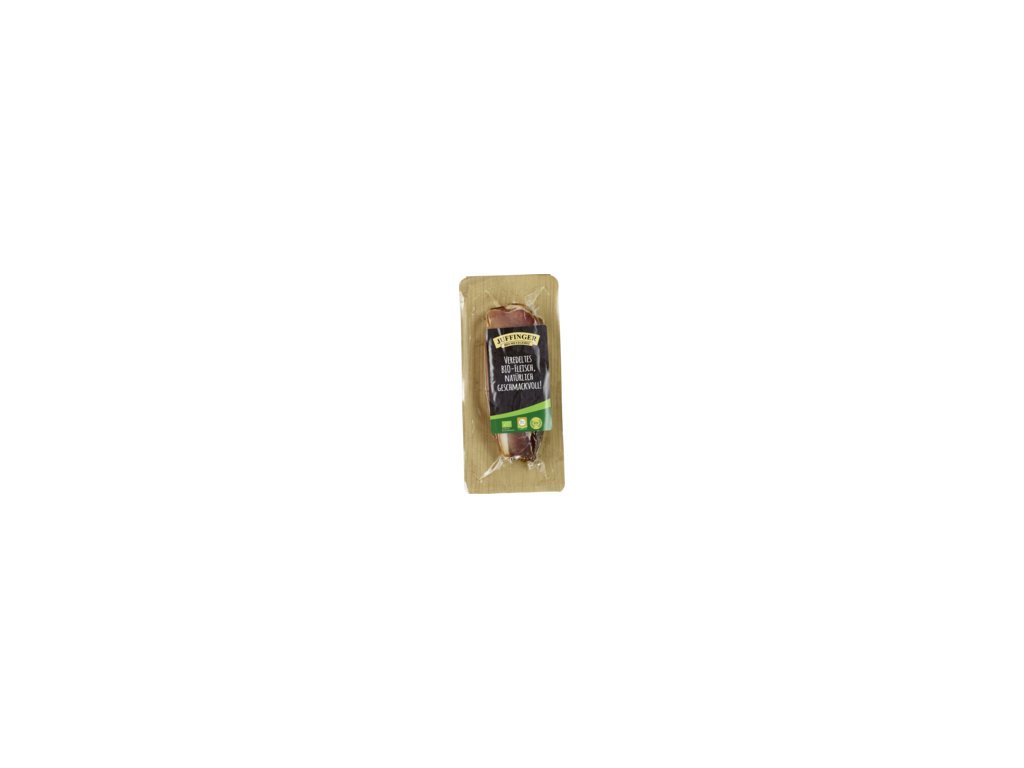 Juffinger Tyrolská cottage slanina cca 130 g bio  BIO