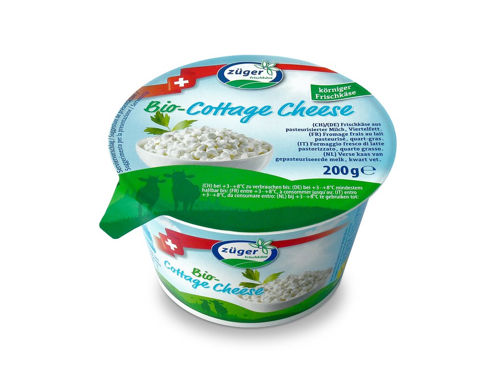 Züger Cottage 200 g bio  BIO VEGETARIAN