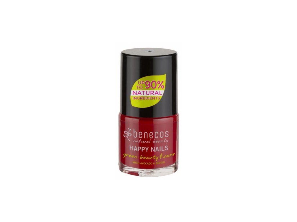 benecos Lak na nehty vintage red 5 ml eco  ECO VEGAN