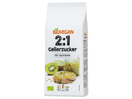 Biovegan Želírující cukr 2:1 500g bio  BIO VEGAN BEZLEPEK