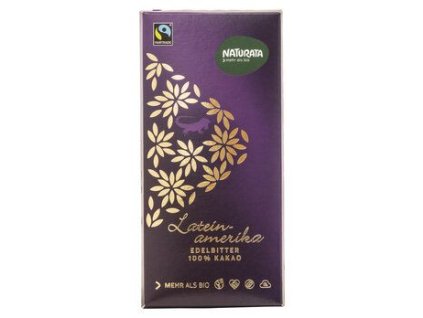 Naturata Čokoláda hořká Latinská Amerika 100g bio  BIO VEGAN BEZLEPEK