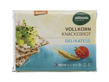 Naturata Knäckebrot pochoutkový 250g bio  BIO DEMETER VEGAN