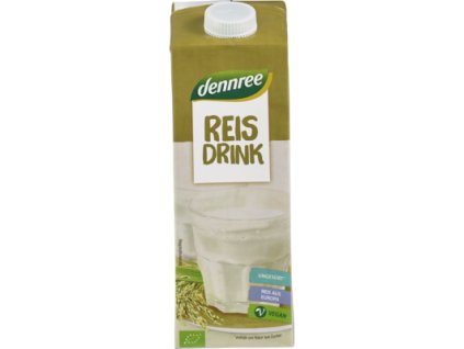Dennree Rýžový nápoj 1 l bio  BIO VEGAN