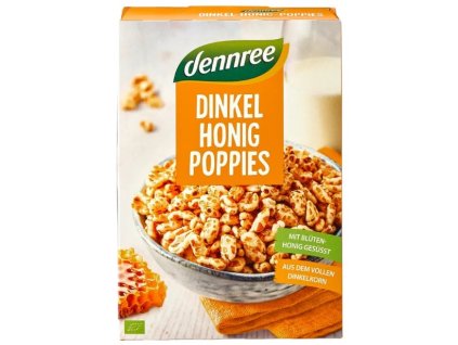 Dennree Dětská snídaňová směs špalda a med 375 g bio  BIO VEGETARIAN