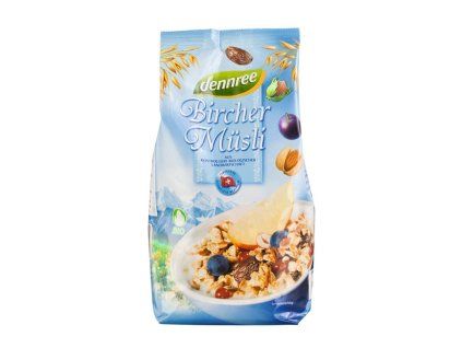 Dennree Bircher müsli směs 500g bio (Množství 1 balení)
