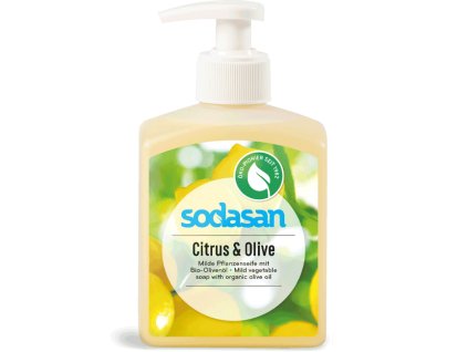 Sodasan Mýdlo tekuté citrus a olivy 300ml eco  ECO VEGAN