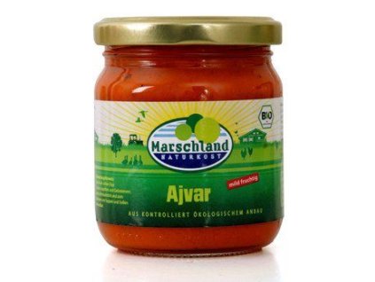 Marschland Ajvar jemný 200g bio  BIO VEGAN