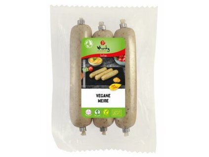 Wheaty Bílá klobása 175g bio  BIO VEGAN