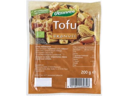 Dennree Tofu s arašídy 200 g bio  BIO VEGAN
