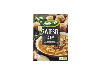 Dennree Cibulová polévka 40g bio  BIO VEGAN