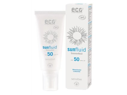 ECO Cosmetics Opalovací sprej sensitive SPF50 100 ml eco  ECO VEGAN