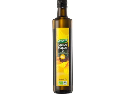 Dennree Olej slunečnicový 500 ml bio  BIO VEGAN