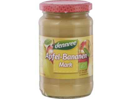 Dennree Jablečné pyré s banánem 360g bio  BIO VEGAN