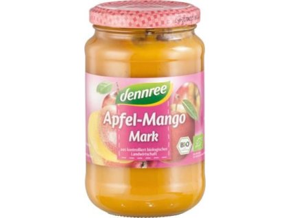 Dennree Jablečné pyré s mangem 360g-bio  BIO VEGAN