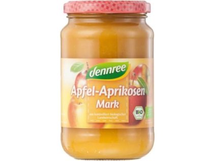 Dennree Jablečné pyré s meruňkou 360g bio  BIO VEGAN