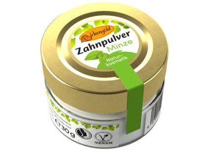 Birkengold Zubní prášek máta 30g eco  ECO VEGAN