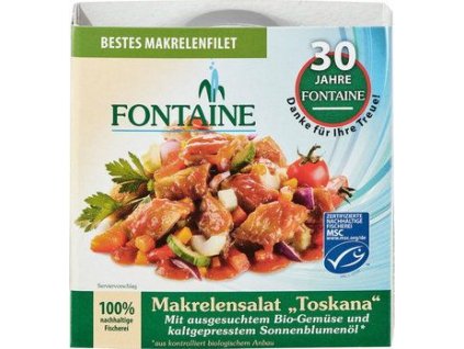 Fontaine Salát z makrely Toskánsko 200 g bio  BIO MSC