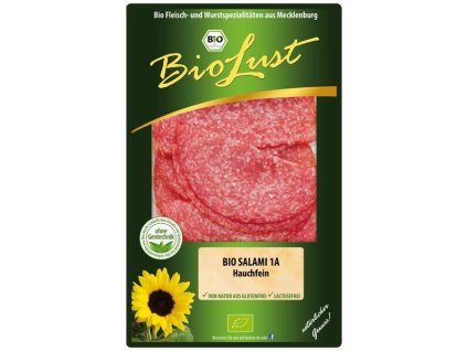 BioLust Salám velmi jemný 80 g bio  BIO BEZLEPEK