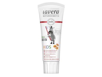 Lavera Zubní pasta dětská bez fluoru 75ml eco  ECO VEGAN