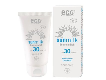 ECO Cosmetics Opalovací mléko SPF30 maliny a granátové jablko 75ml eco  ECO VEGAN