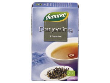 Dennree Darjeeling černý čaj 30g bio (Množství 1 balení)