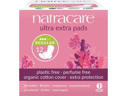 Natracare vložky Normal Ultra extra 12ks eco  ECO VEGAN