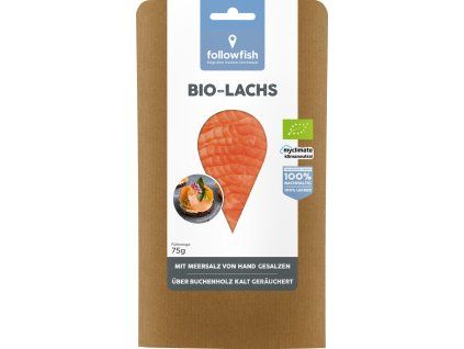 Followfish Losos uzený 75 g bio  BIO