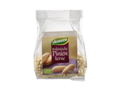 Dennree Piniové ořechy italské 70 g bio  BIO VEGAN