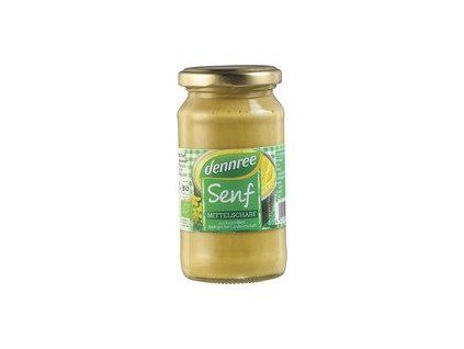 Dennree Hořčice medium 200ml bio (Množství 1 balení)