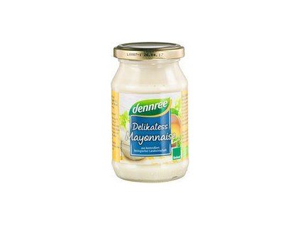 Dennree Majonéza delikátní 250ml bio  BIO VEGETARIAN