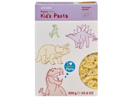 Alb-Gold Dětské těstoviny Dinosauři 300g bio  BIO VEGAN