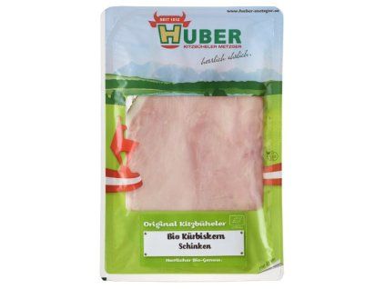 Huber Kitzbühel Vepřová šunka s dýňovými semínky 80 g bio  BIO