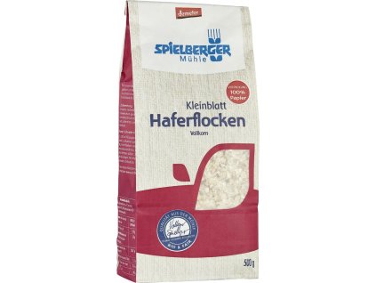 Spielberger Ovesné vločky jemné 1kg bio  BIO DEMETER VEGAN
