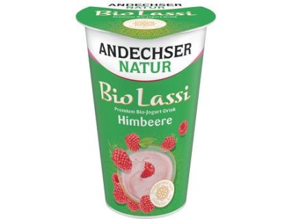 Andechser Natur Lassi malina 250g bio  BIO VEGETARIAN