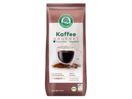 Lebensbaum Gourmet mletá káva 500g bio  BIO VEGAN BEZLEPEK