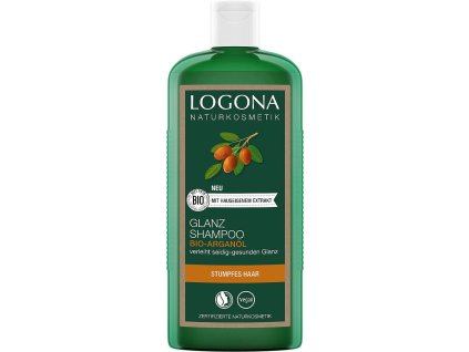 Logona Šampon pro lesk arganový olej 250ml eco  ECO VEGAN