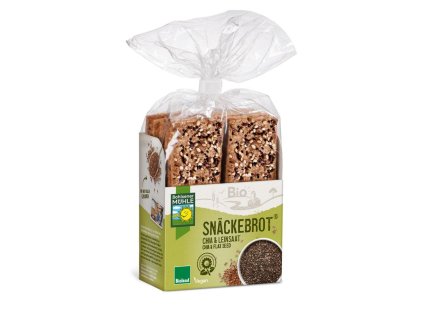Bohlsener Mühle Snäckebrot chia a lněné semínko 200g bio  BIO VEGAN
