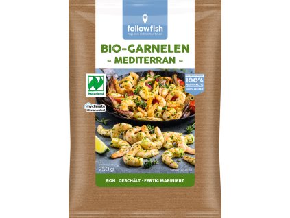 Followfood Středomořské krevety 250g bio  BIO