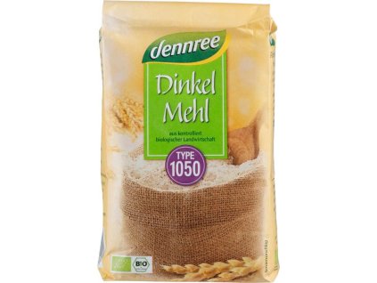 Dennree Špaldová mouka (typ 1050) 1kg bio  BIO VEGAN