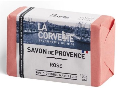 Savon du Midi Mýdlo s bambuckým máslem JEMNÁ RŮŽE 100g eco  ECO VEGAN